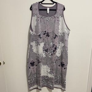 Stylish Sleeveless Patterned Maxi Dress